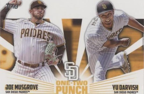 2023 Topps Series 1 - Joe Musgrove Yu Darvish #12P-14