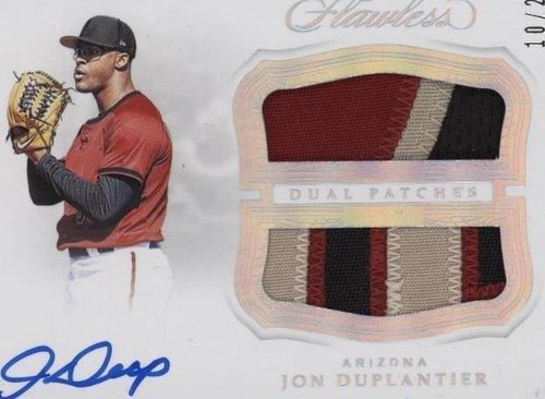 2019 Panini Flawless - Jon Duplantier #DPA-JD