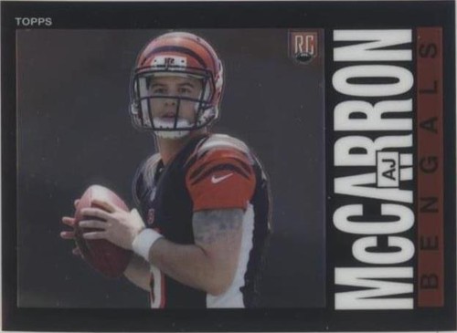 2014 Topps Chrome Mini A.J. McCarron #22