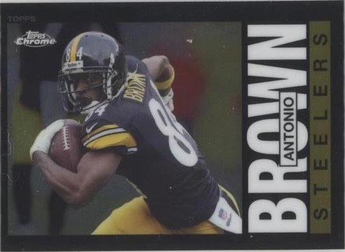 2015 Topps Chrome Mini Antonio Brown #T60-AB