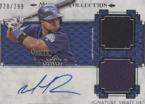 2014 Topps Museum Collection - Wilin Rosario #SSD-WR