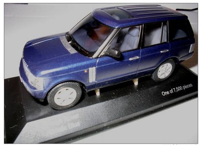 Range Rover Adriatic Blue tooling Corgi Vanguards
