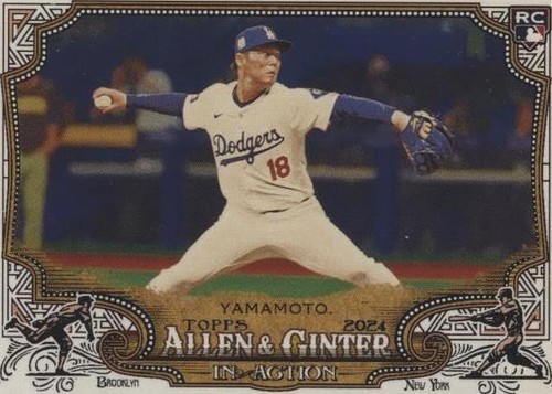2024 Topps Allen & Ginter - Yoshinobu Yamamoto #IA-42