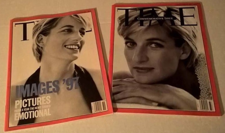 Princess Diana Time commemorative magazine's. Sept 15,1997 and Dec 22 1997.