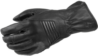 Scorpion Exo Full-Cut Men's Black Leather Motorcycle Gloves