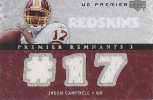 2007 UD Premier Jason Campbell #PR3-JC