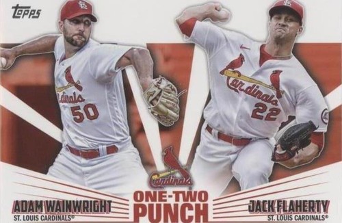 2023 Topps Series 1 - Adam Wainwright Jack Flaherty #12P-5