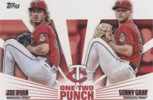 2023 Topps Series 1 - Joe Ryan Sonny Gray #12P-12