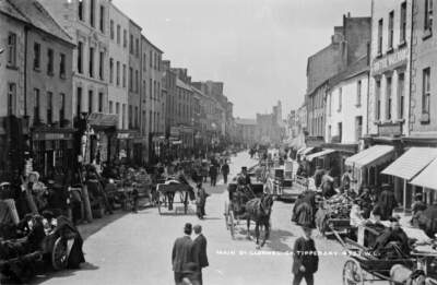 Main Street, Clonmel, Co. Tipperary Ireland c1900 OLD PHOTO