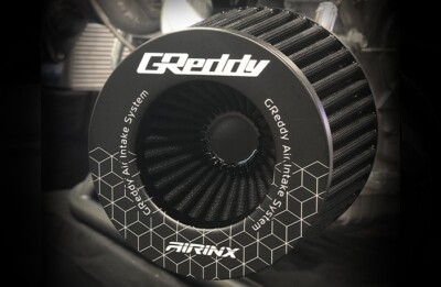 GReddy Airinx S Dry Element Universal Air Filter 80mm Inlet