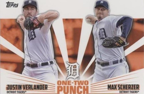 2023 Topps Series 1 - Justin Verlander Max Scherzer #12P-17