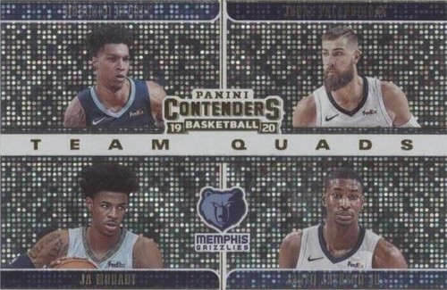 2019-20 Panini Contenders - Jaren Jackson Jr./Jonas Valanciunas/Ja Morant/Brandon Clarke #15