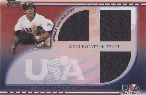 2010 Topps USA Baseball Team - George Springer #USAR-GS