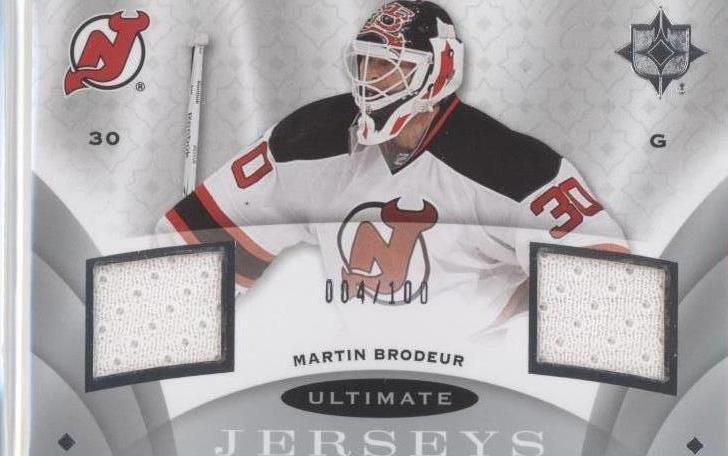 2008-09 Ultimate Collection - Martin Brodeur #UJ-MB