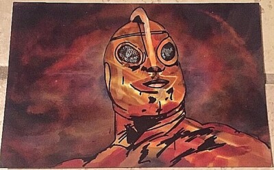 Ultraman Art Piece 4  X 6  Post Card