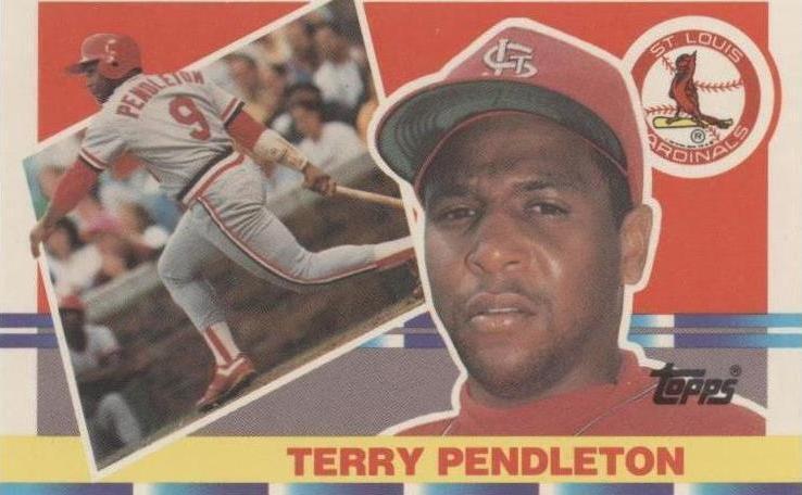 Topps Big 1990 - Terry Pendleton #135