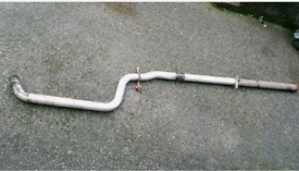 VW Golf MK5 MIDDLE + BACK SILENCER EXHAUST TWIN
