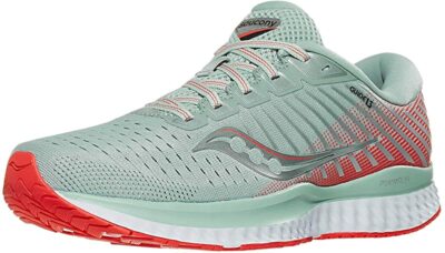 Кроссовки для бега Saucony Womens Guide 13, серый/коралловый, 6 B(M) США