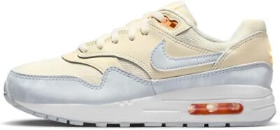 Кроссовки для маленьких детей Nike Air Max 1 Бледно-слоновая кость/Футбольно-серый (DZ3307 102)
