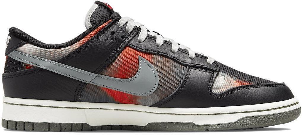 Size 7.5 - Nike Dunk Low Graffiti Pack - Black Red for sale online