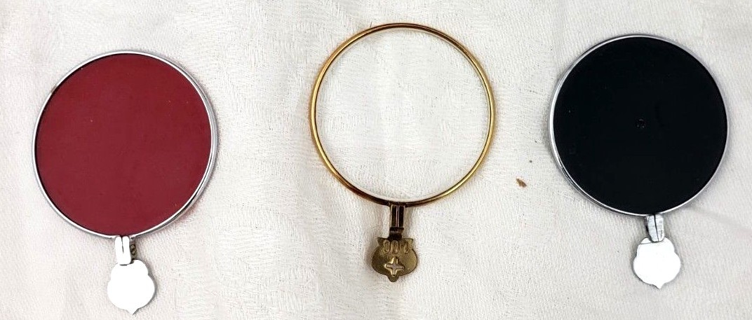 Optometry Exam Set Vintage 113 Lenses with Magnon Case and Exam Glasses Optimark