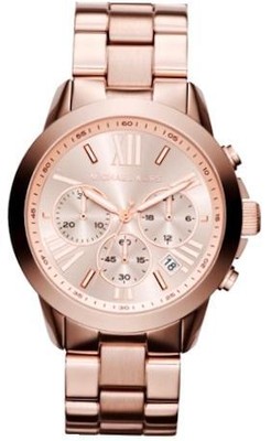 UPC 796483000223 product image for Michael Kors Runway Chronograph Rose Gold-tone Stainless Steel Men Watch Mk5778 | upcitemdb.com