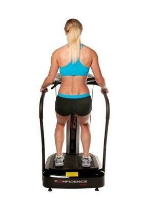 Confidence Fitness Slim Full Body Vibration Trainer Platform Fitness Machine