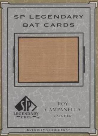 2001 SP Legendary Cuts - Roy Campanella #B-RCA