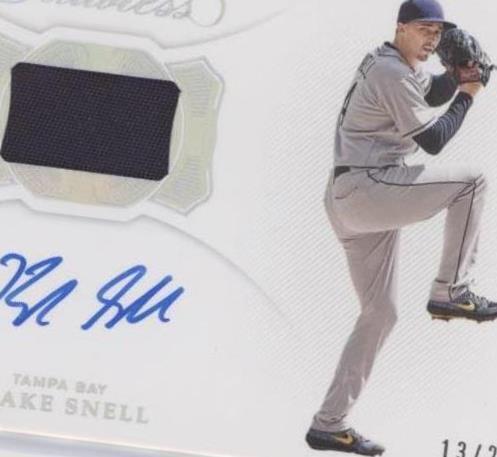 2019 Panini Flawless - Blake Snell #PA-BS