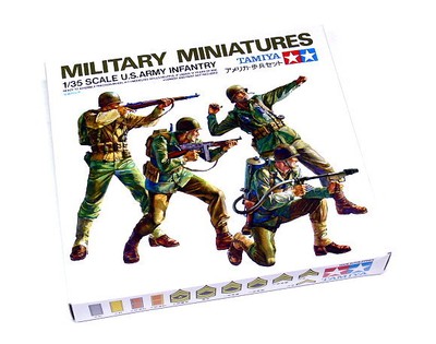 Tamiya Military Model 1/35 U.S.ARMY Infantry Model Scale Hobby 35013
