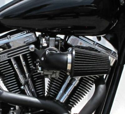 S&S Air Cleaner クローム　ハーレー　スポーツスター S＆S TEAR DROP エアクリーナーキット E,Gキャブ用 スポーツ