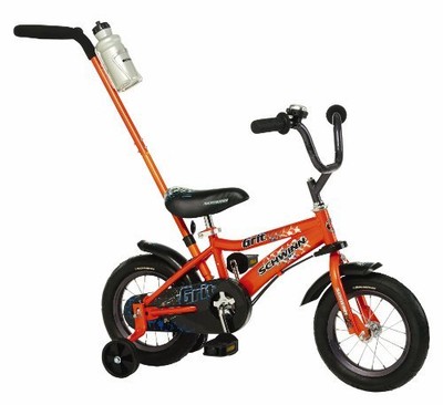 Schwinn Boys' 12-Inch Grit Bike,Orange