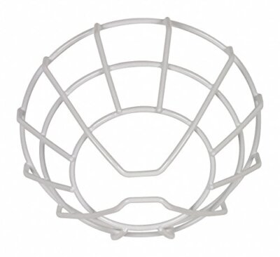 9-ga wire cage protects horn/strobe/spkr