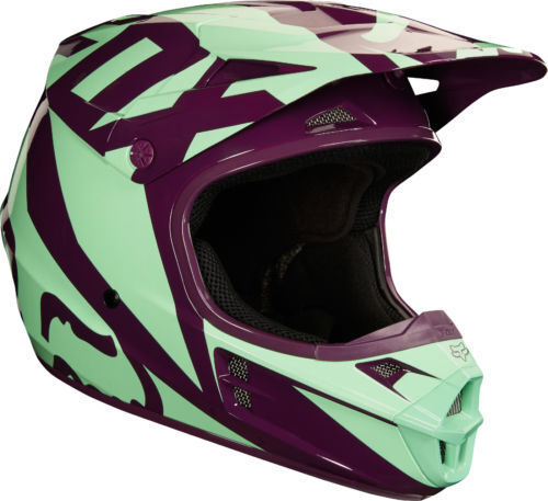 Fox helmet cheap purple