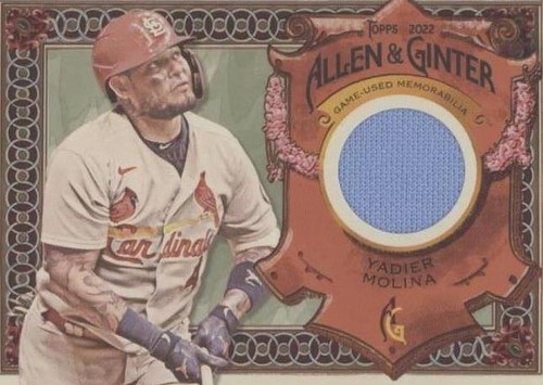 2022 Topps Allen & Ginter - Yadier Molina #AGRA-YM
