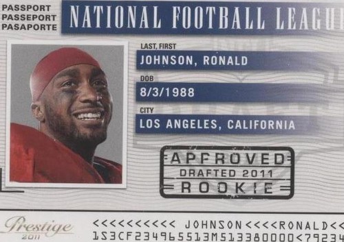 2011 Panini Prestige Ronald Johnson #35