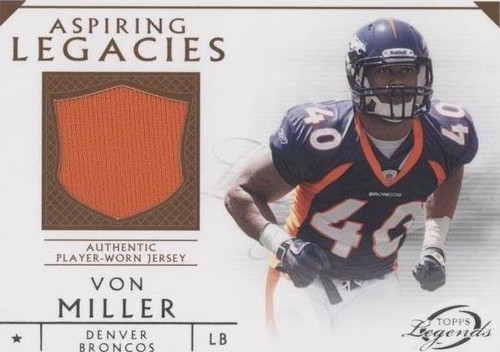 2011 Topps Gridiron Legends Von Miller #ALR-VM