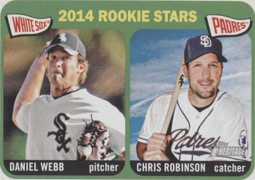 2014 Topps Heritage - Chris Robinson Daniel Webb #398