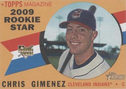 2009 Topps Heritage - Chris Gimenez #537