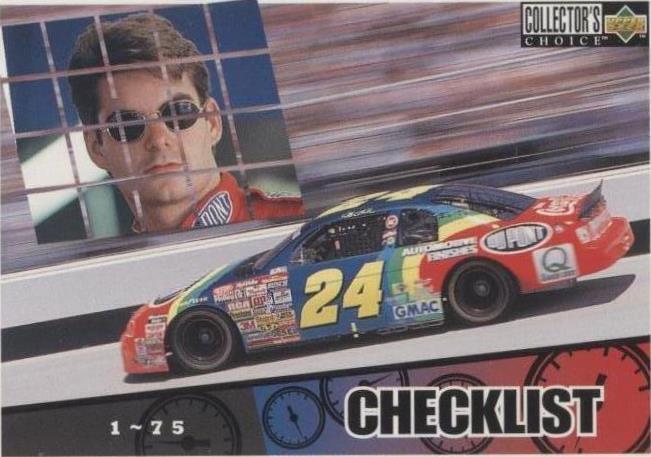 1997 Upper Deck Collector's Choice - Jeff Gordon #154