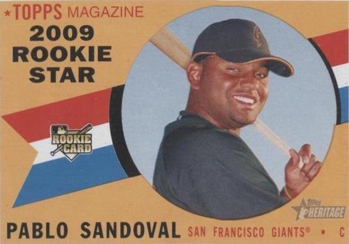 2009 Topps Heritage - Pablo Sandoval #42