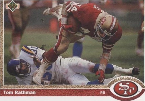 1991 Upper Deck Tom Rathman #103