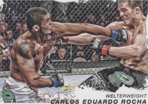 2011 Topps UFC Moment of Truth - Carlos Eduardo Rocha #34