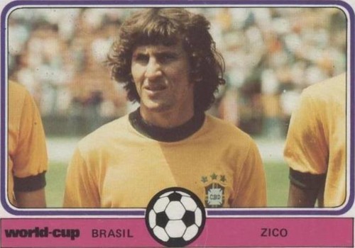 1979 Panini Calciatori ZICO #316 Rookie PSA 5.5 EX+ Soccer