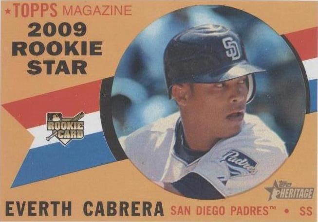 Topps Heritage 2009 - Everth Cabrera #568