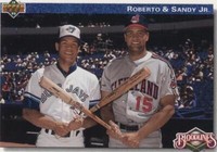 1992 Upper Deck - Roberto Alomar Sandy Alomar Jr. #81