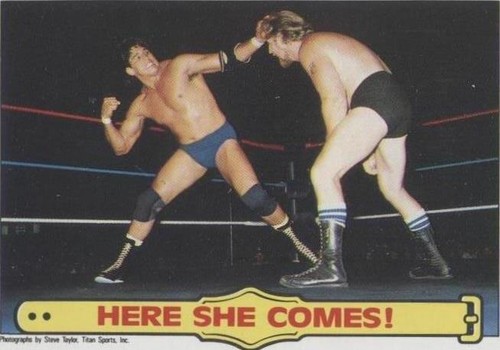 1985 Topps WWF - Tito Santana #28