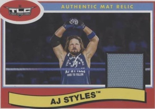 2018 Topps Heritage WWE - AJ Styles #TLC-AJ