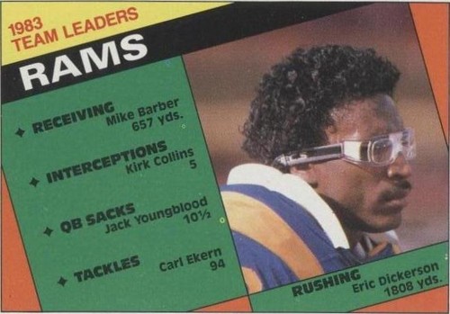 1984 Topps Eric Dickerson #276