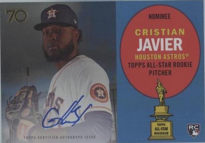 2021 Topps All-Star Rookie Cup - Cristian Javier #RCA-CJ